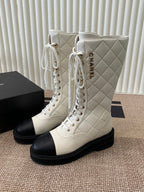 Lace-Up Boots