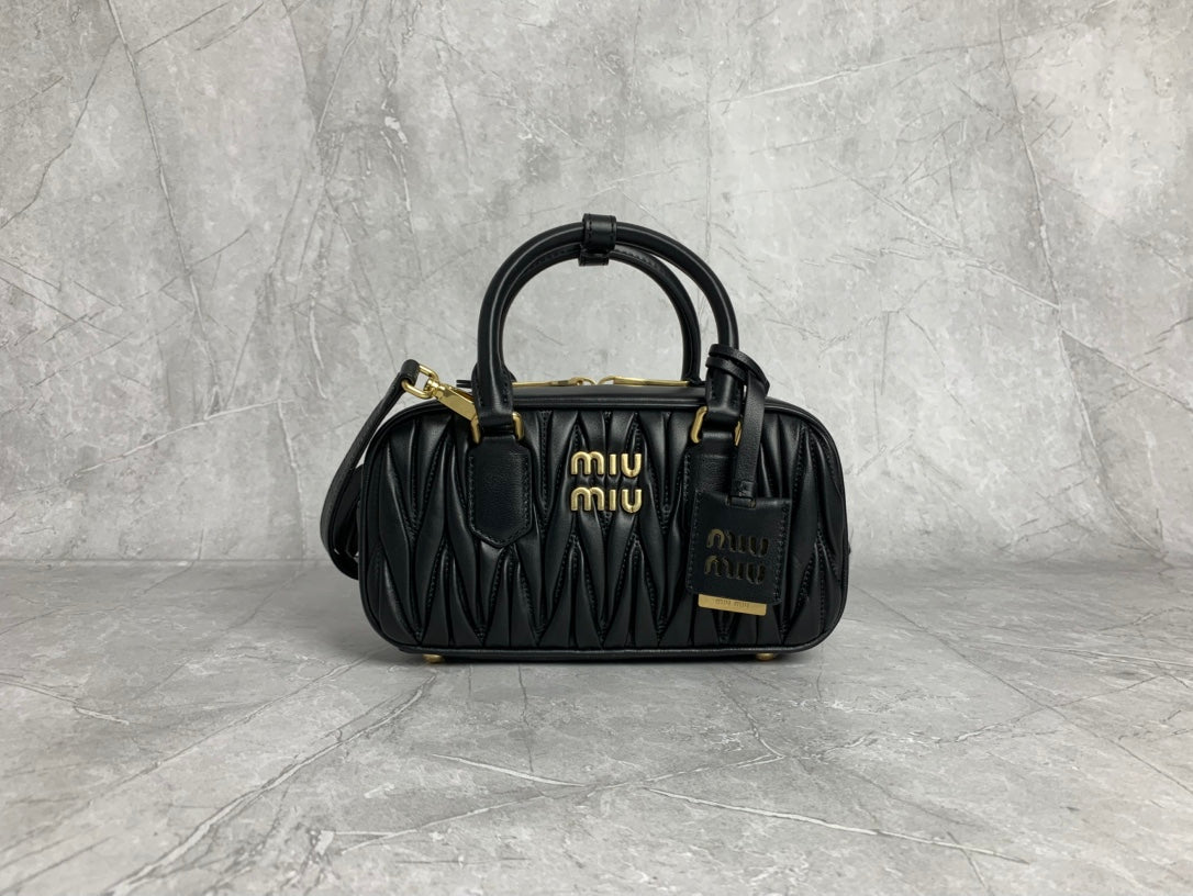 Matelassé Bowling Bag - View 1