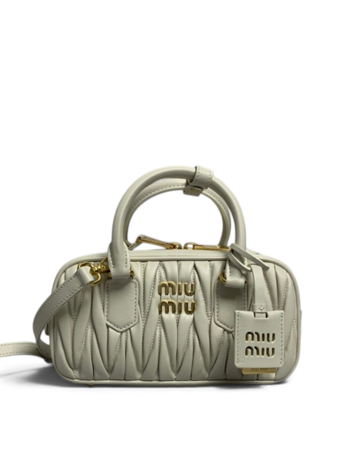 Matelassé Bowling Bag - View 1