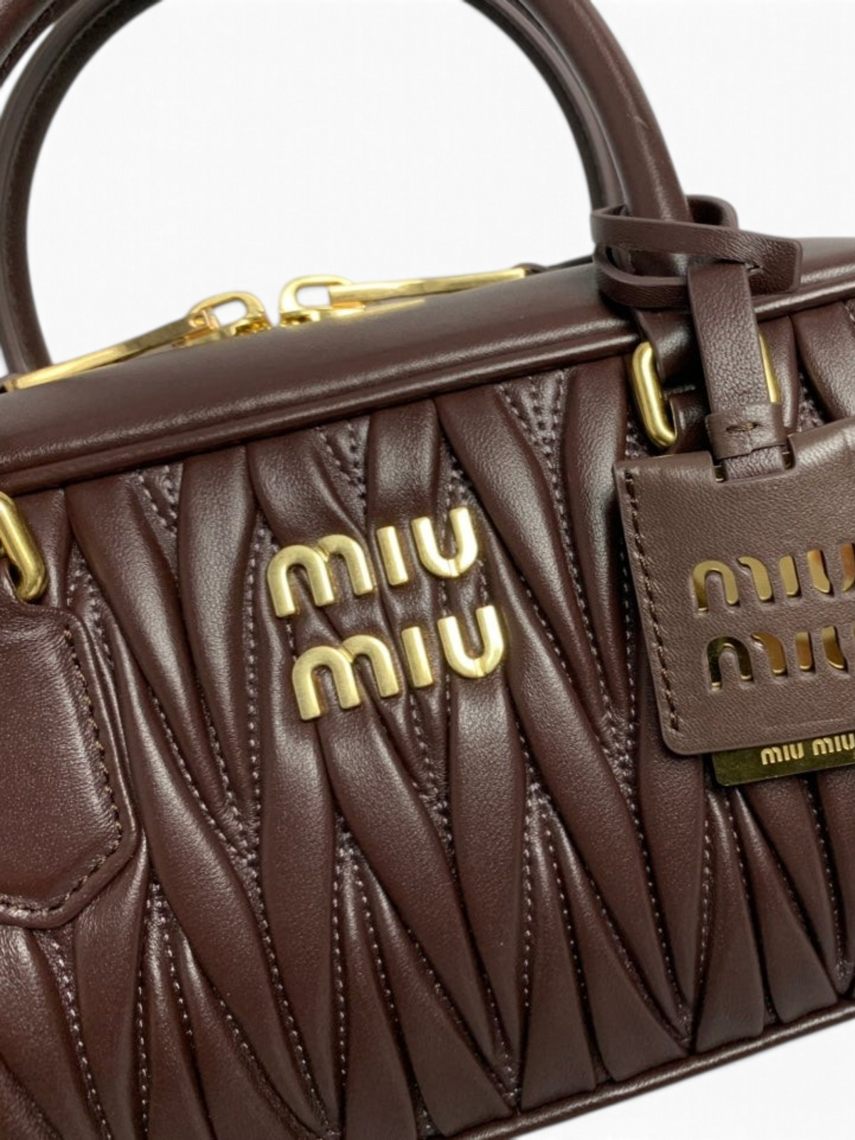 Matelassé Bowling Bag - View 7