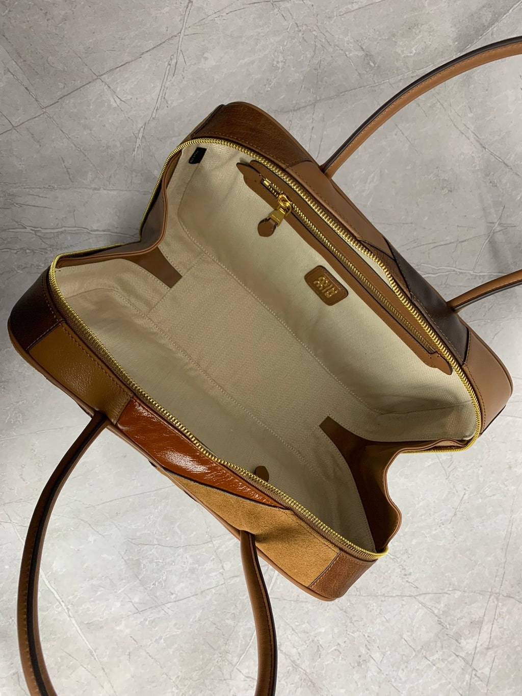 Structured Briefcase Bag - View 8