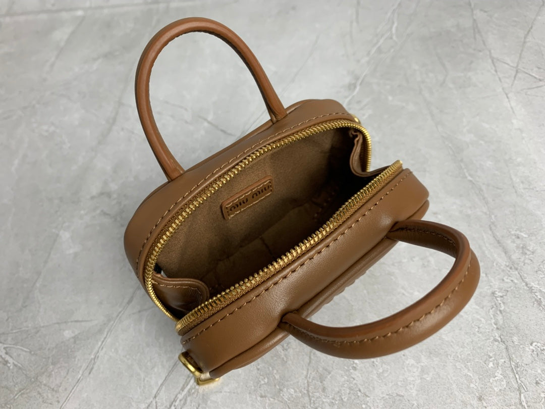 Structured Mini Briefcase Bag - View 7