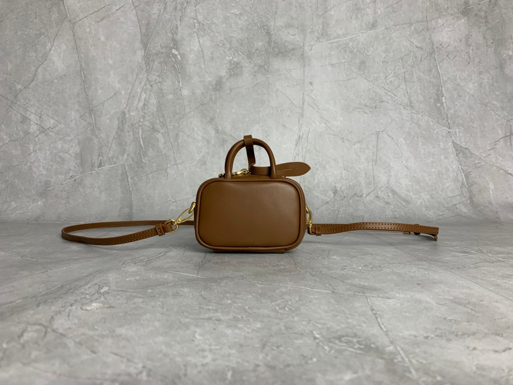 Structured Mini Briefcase Bag - View 2