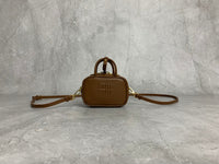 Structured Mini Briefcase Bag
