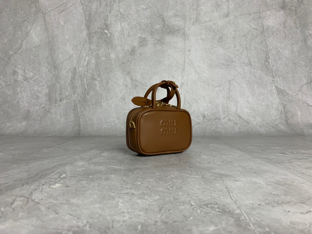 Structured Mini Briefcase Bag - View 3