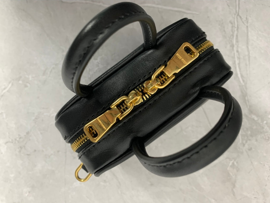 Structured Mini Briefcase Bag - View 6