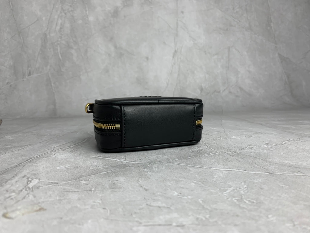 Miu Miu Mini Leather Briefcase Bag in Black - image 9