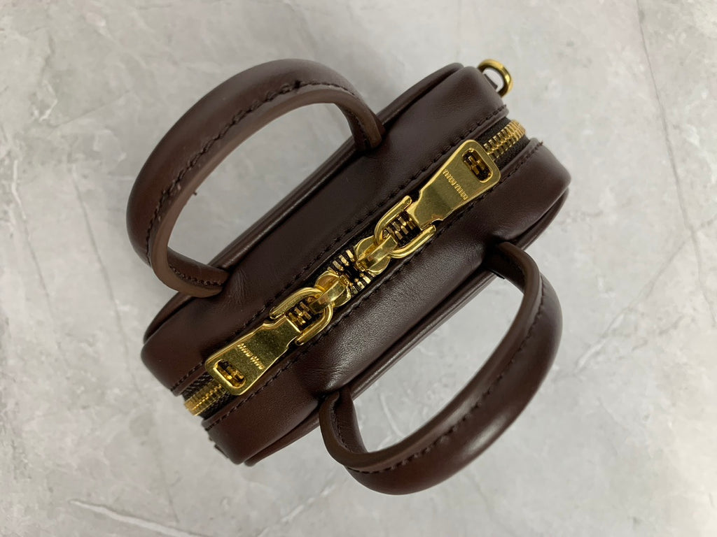 Structured Mini Briefcase Bag - View 6