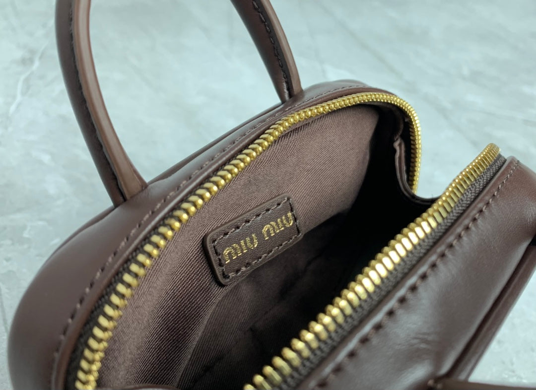 Structured Mini Briefcase Bag - View 8