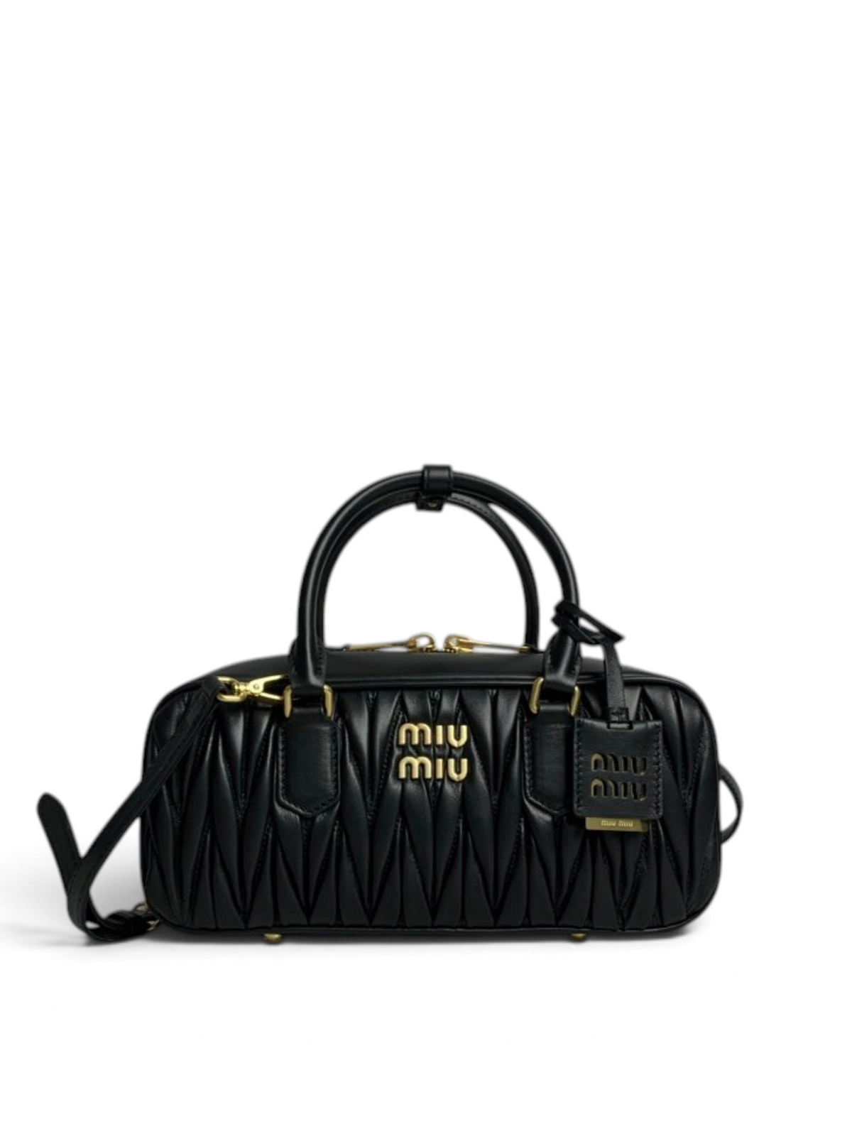 Matelassé Bowling Bag - View 1