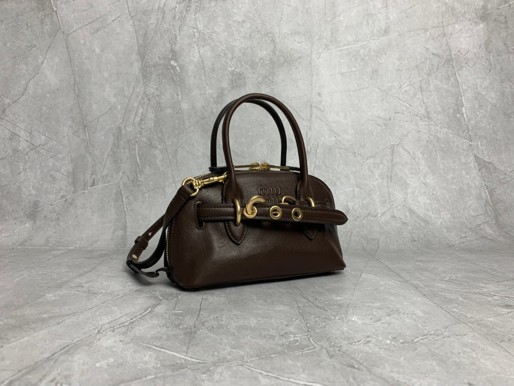 Aventure Nappa Leather Mini Top Handle Bag - View 2