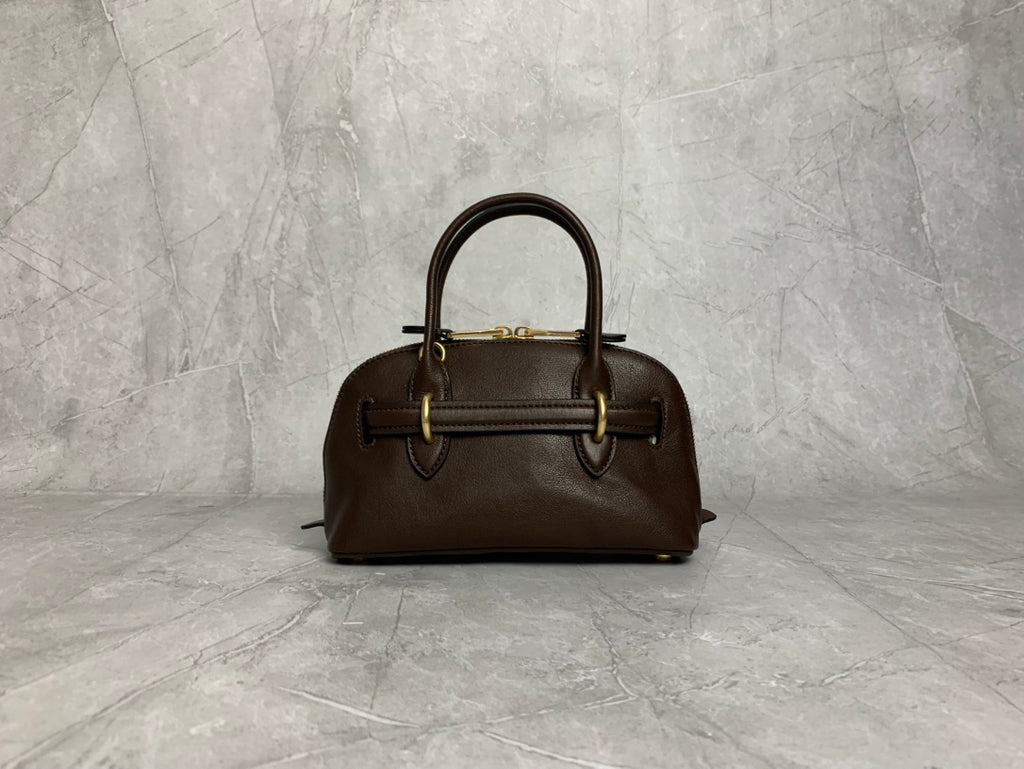 Aventure Nappa Leather Mini Top Handle Bag - View 3