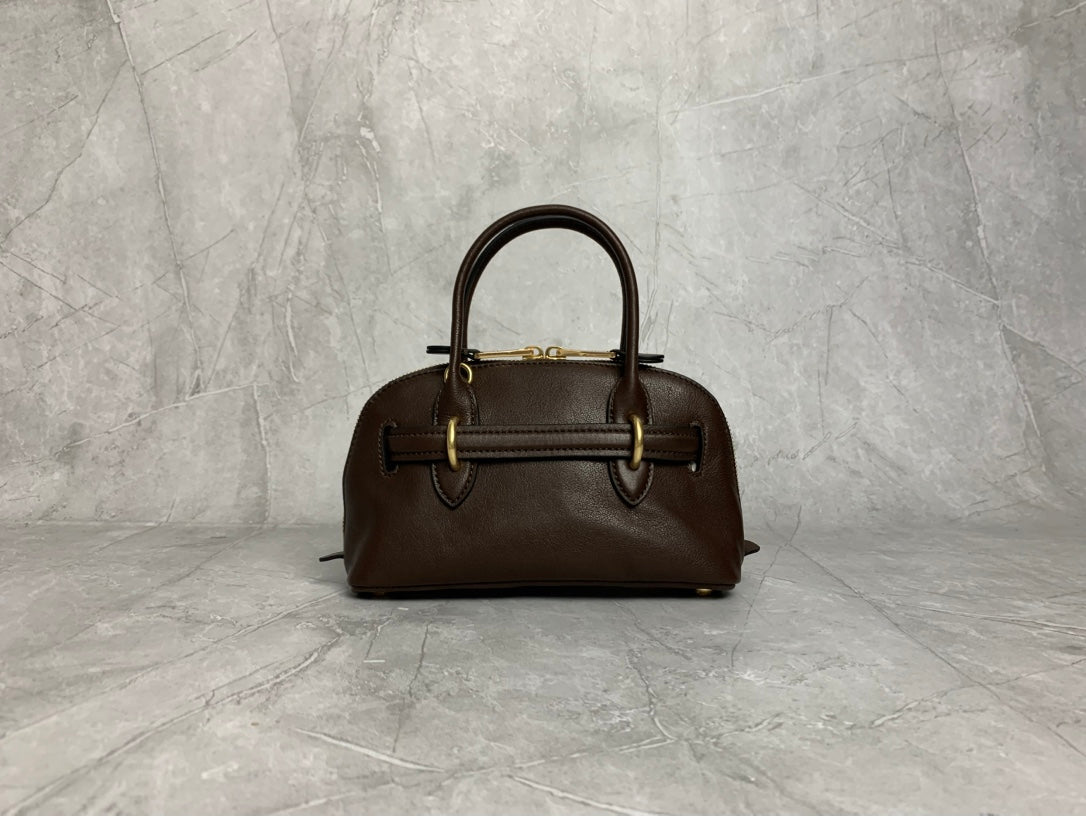 Aventure Nappa Leather Mini Top Handle Bag - View 3
