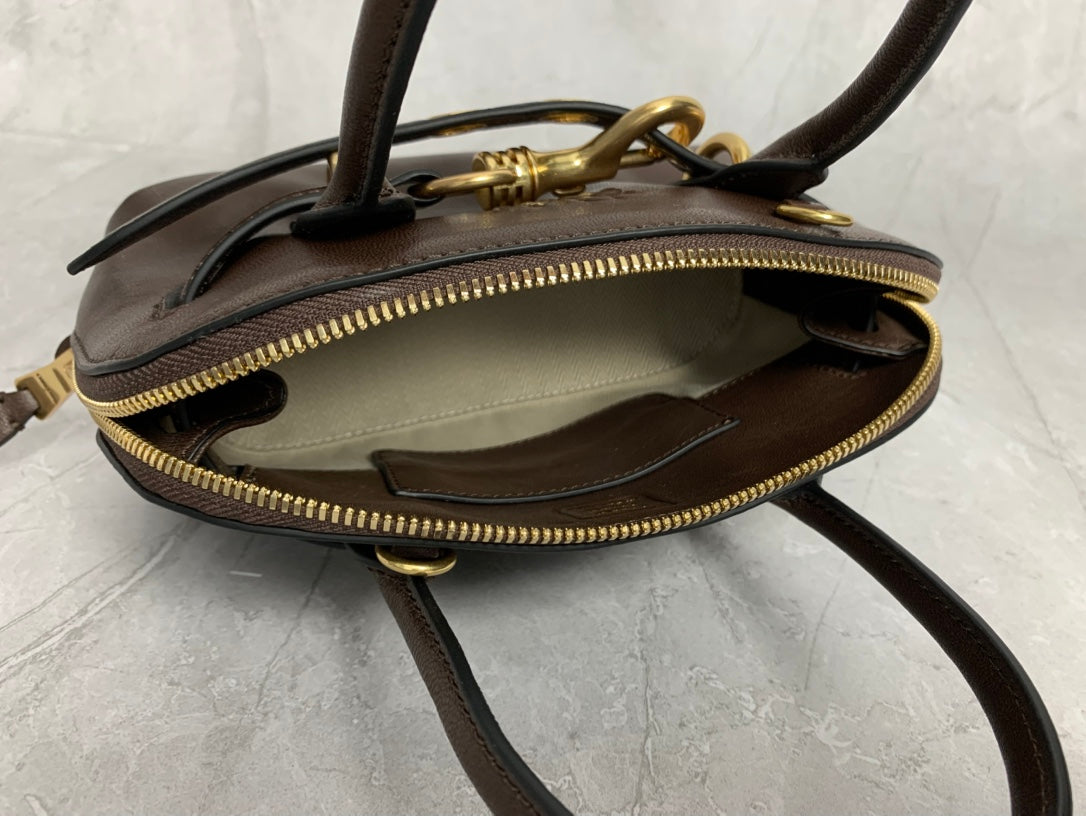 Aventure Nappa Leather Mini Top Handle Bag - View 8