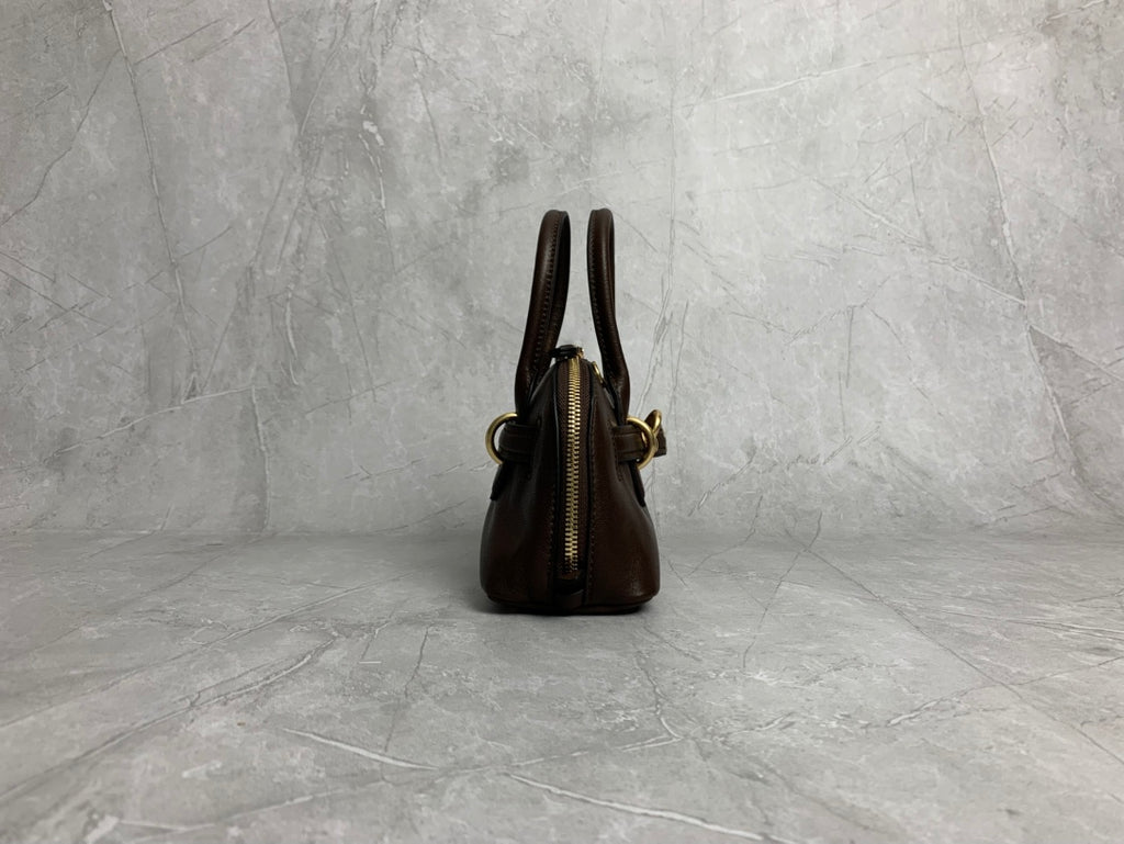 Aventure Nappa Leather Mini Top Handle Bag - View 4