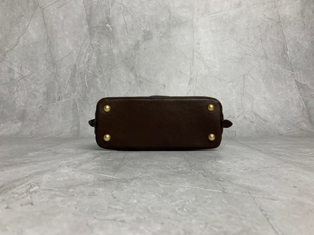 Aventure Nappa Leather Mini Top Handle Bag - View 5