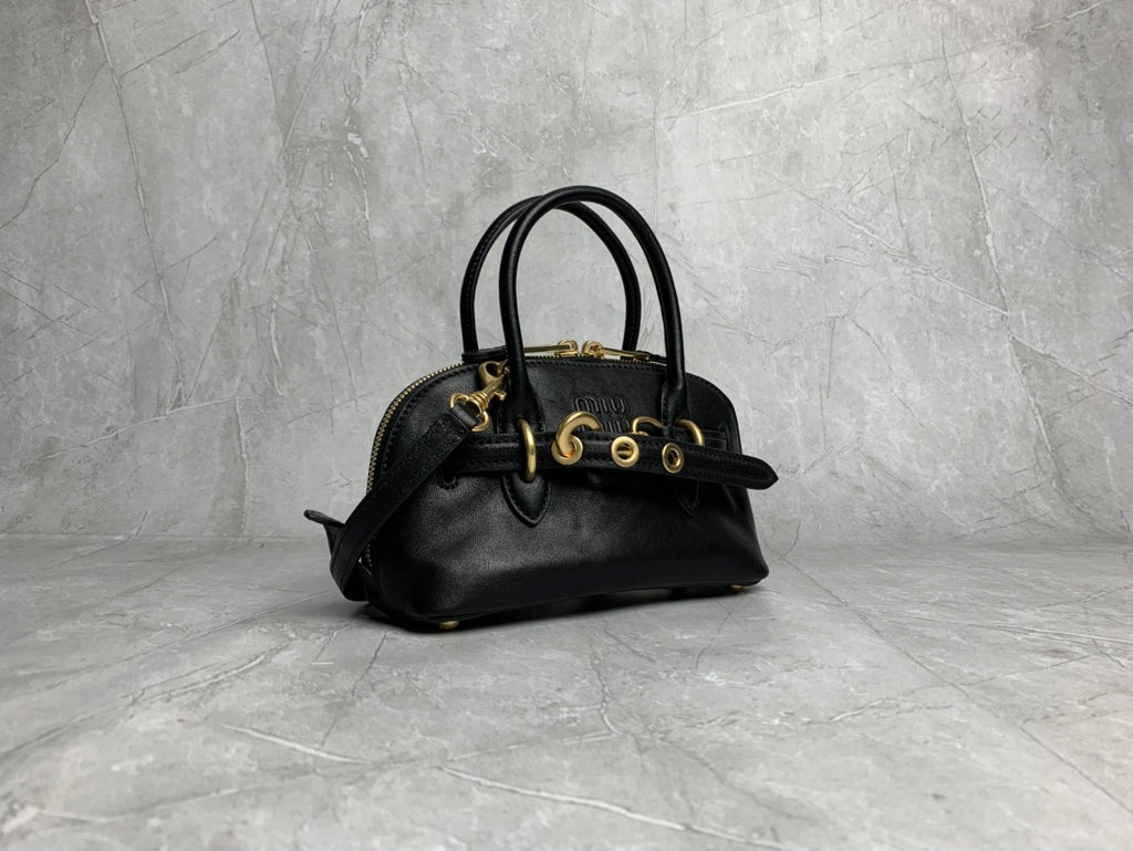 Aventure Nappa Leather Mini Top Handle Bag - View 2