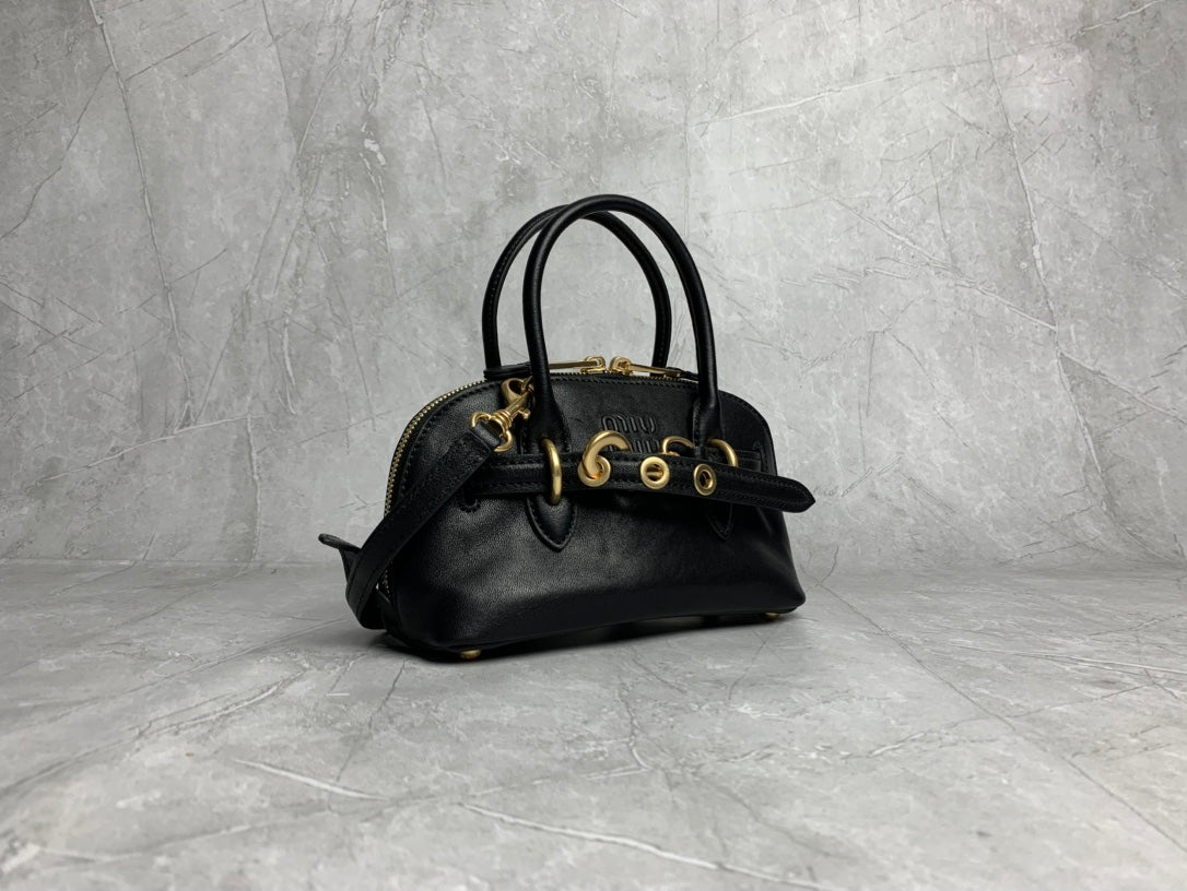 Aventure Nappa Leather Mini Top Handle Bag - View 2