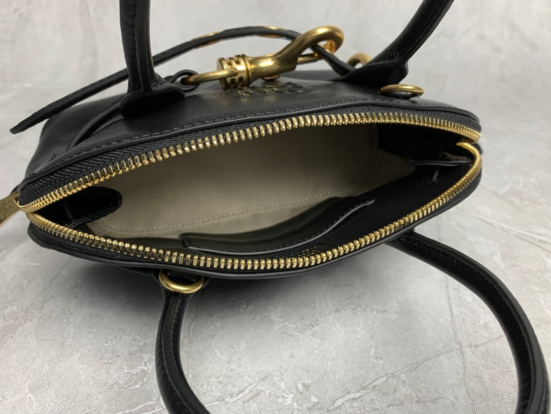 Aventure Nappa Leather Mini Top Handle Bag - View 8