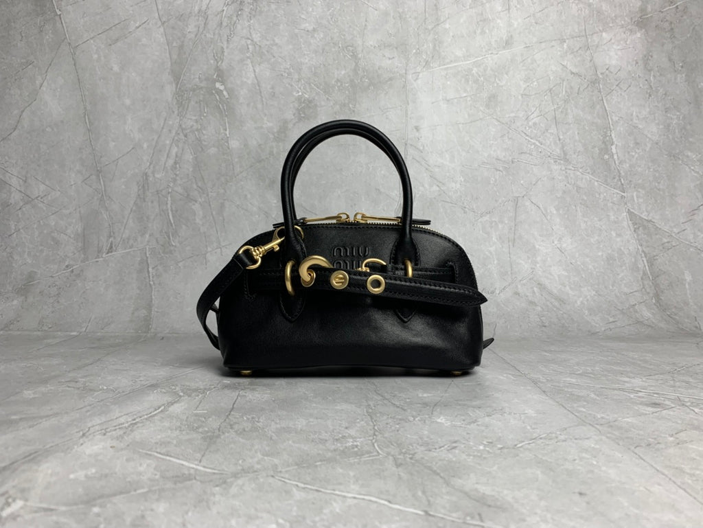 Aventure Nappa Leather Mini Top Handle Bag - View 1