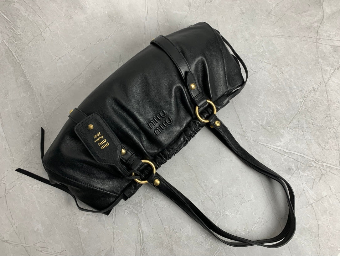 Pleated Hobo Bag - View 5