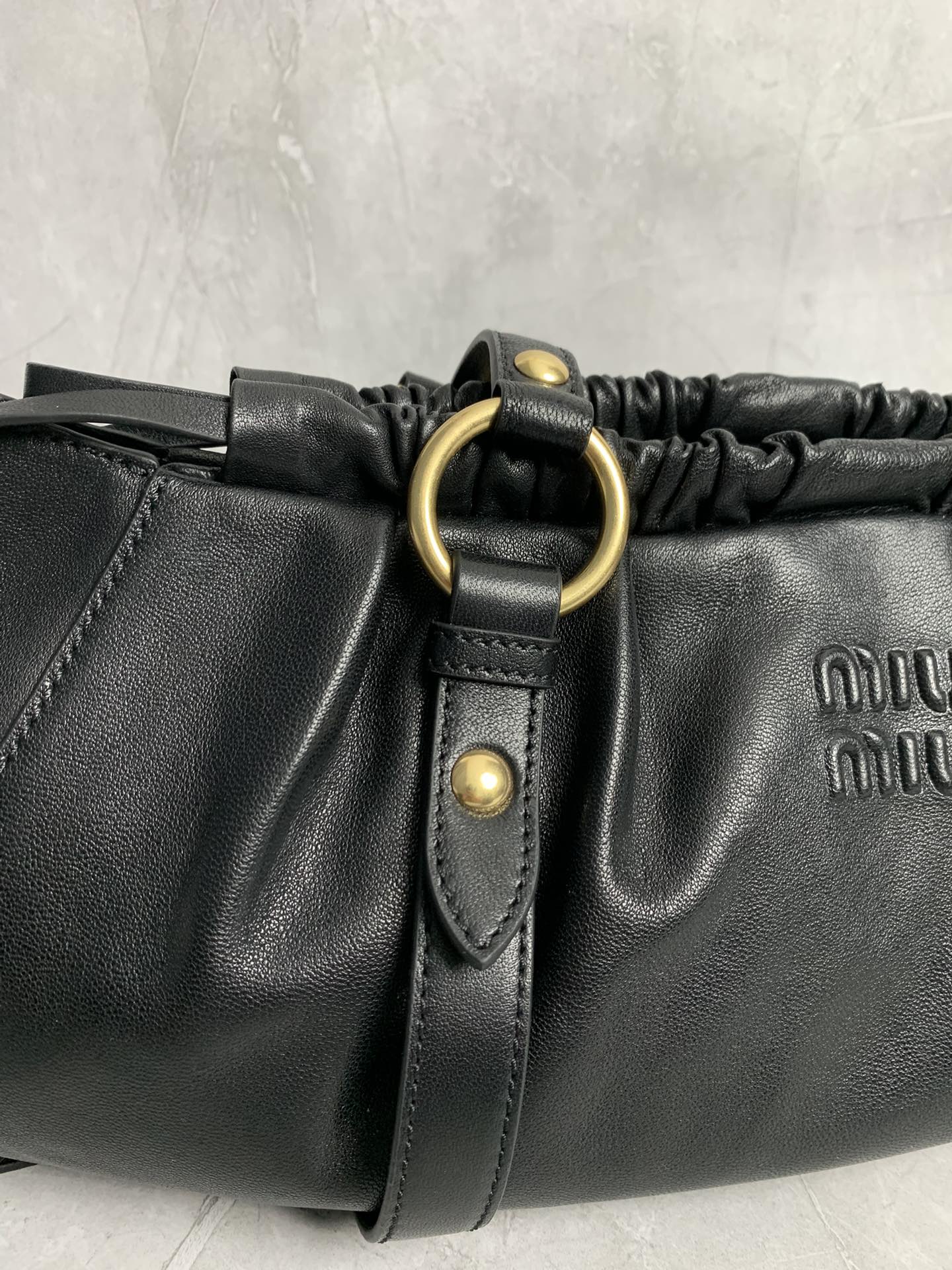 Pleated Hobo Bag - View 7