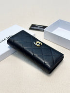 Classic Quilted Leather Wallet