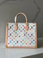 OnTheGo MM Multicolor Monogram Canvas Tote Bag