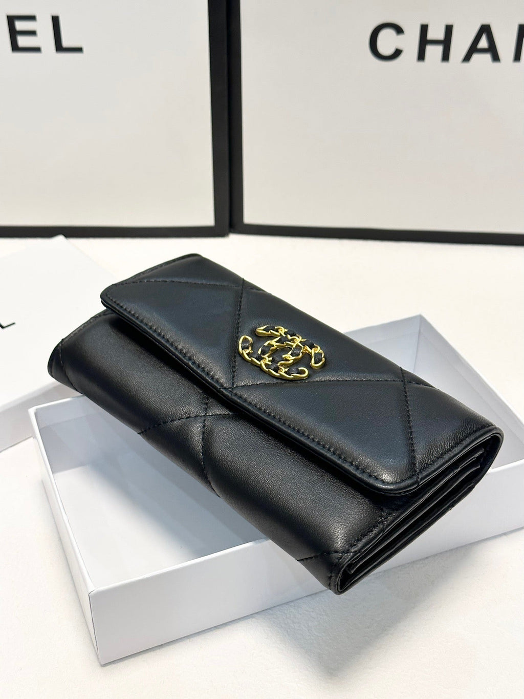 Quilted Leather Wallet