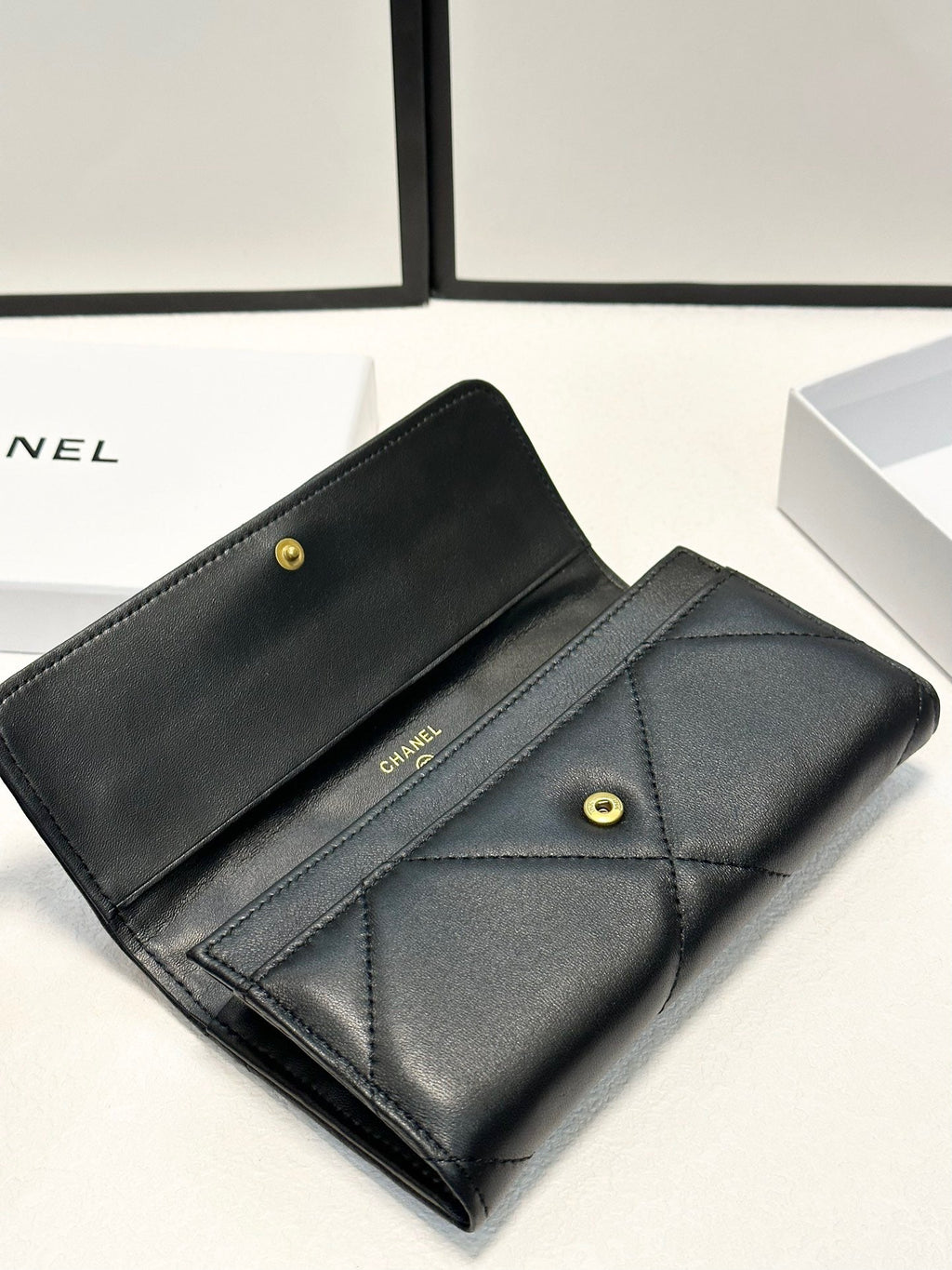 Quilted Leather Wallet