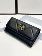 Quilted Leather Wallet