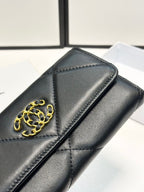 Quilted Leather Wallet