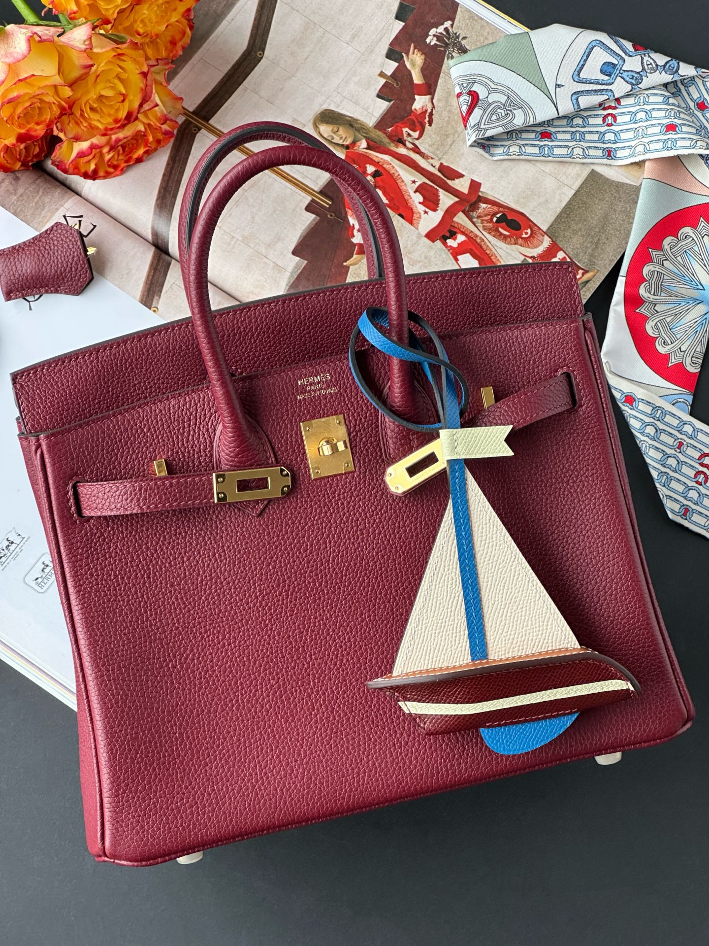 Birkin 25 Togo Leather - Gold Hardware