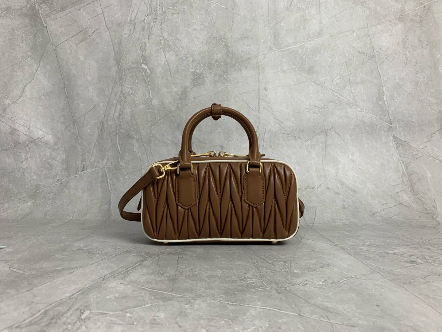 Matelassé Bowling Bag - View 2