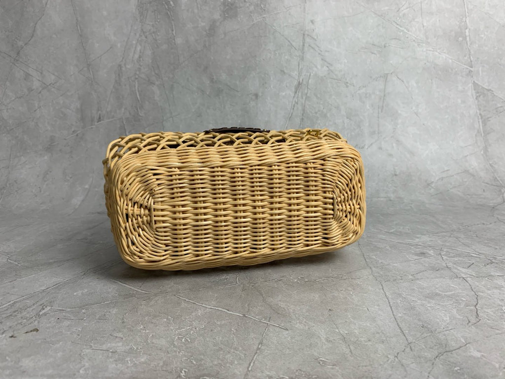 Woven Top Handle Bag - View 4