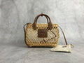 Woven Top Handle Bag - View 1