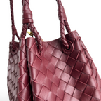 Intrecciato Woven Parachute Shoulder Bag - View 3
