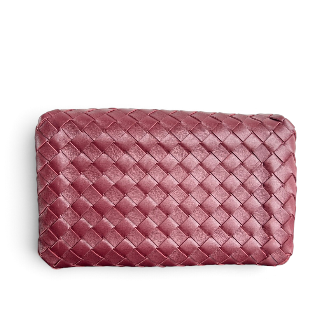 Intrecciato Woven Parachute Shoulder Bag - View 6