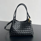 Intrecciato Woven Parachute Shoulder Bag - View 1