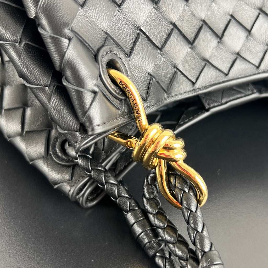 Intrecciato Woven Parachute Shoulder Bag - View 7