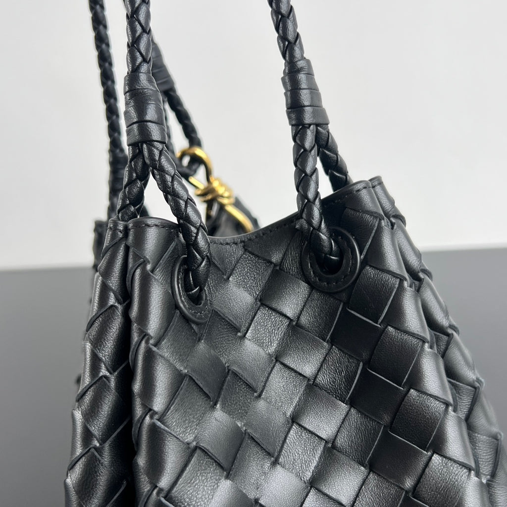 Intrecciato Woven Parachute Shoulder Bag - View 6