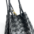 Intrecciato Woven Parachute Shoulder Bag - View 6