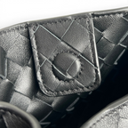 Intrecciato Woven Parachute Shoulder Bag - View 8