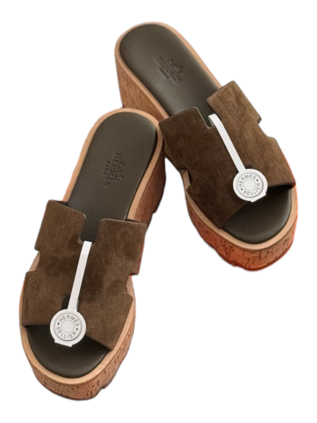 Eze Platform Sandals - Brown - View 4