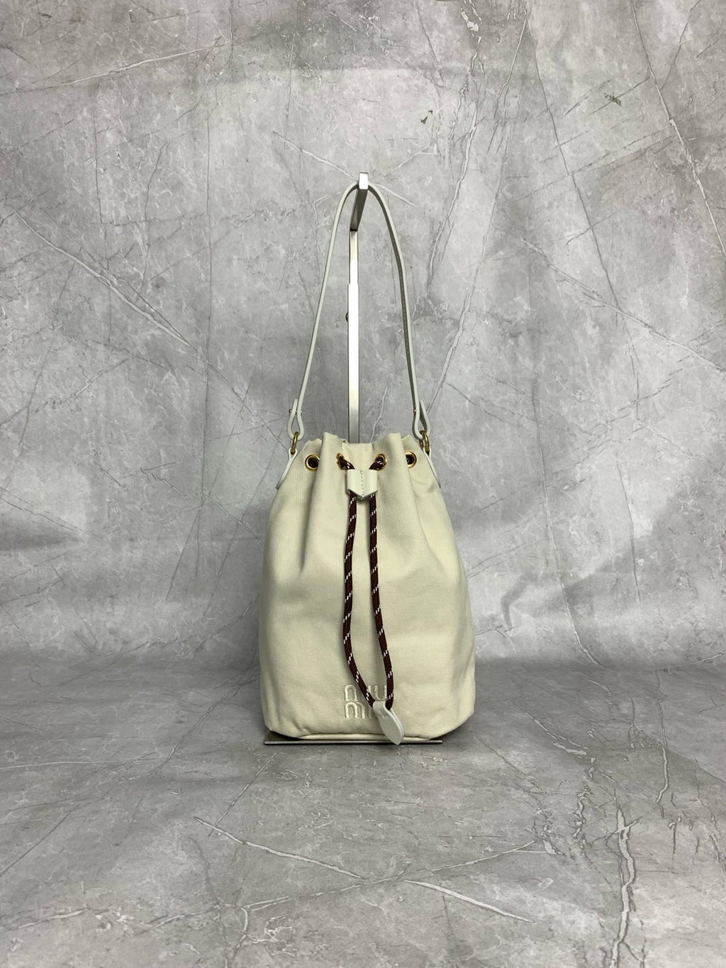 Woven Bucket Bag - View 1