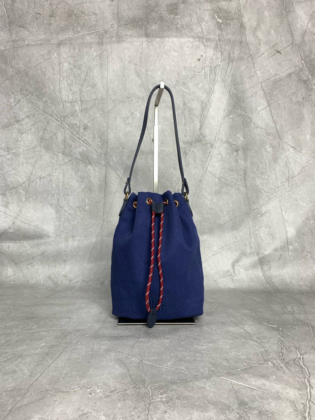 Woven Bucket Bag - View 1