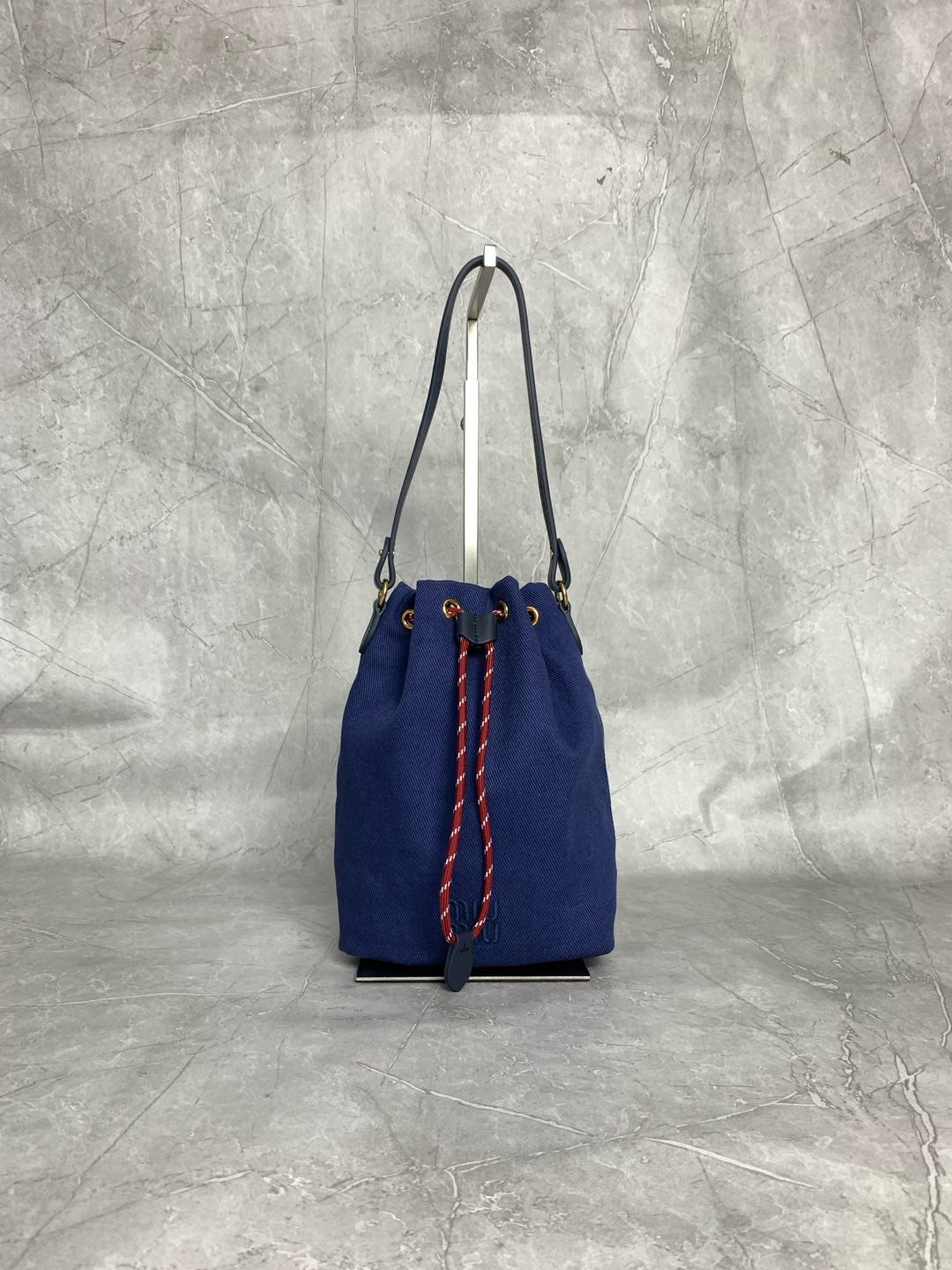 Woven Bucket Bag - View 1