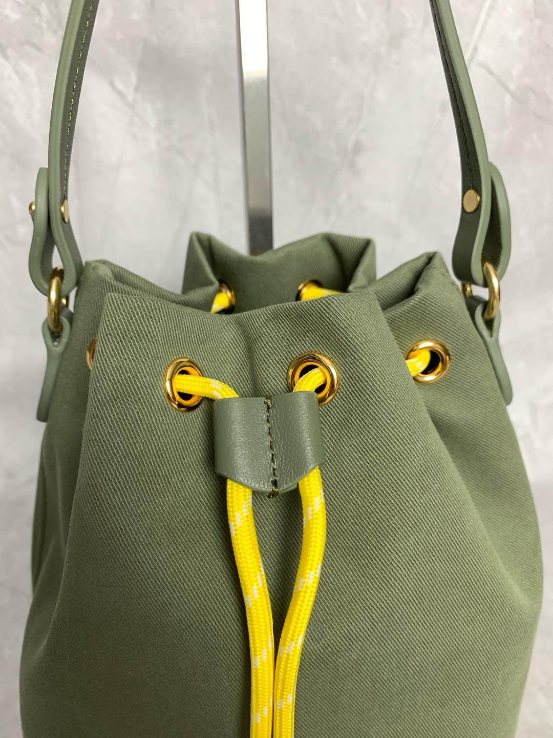 Woven Bucket Bag - View 5