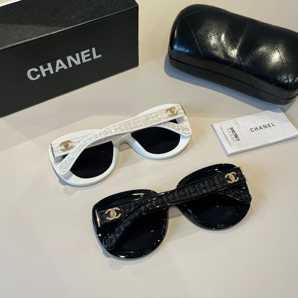 Crystal-Embellished Square Sunglasses - White - View 11