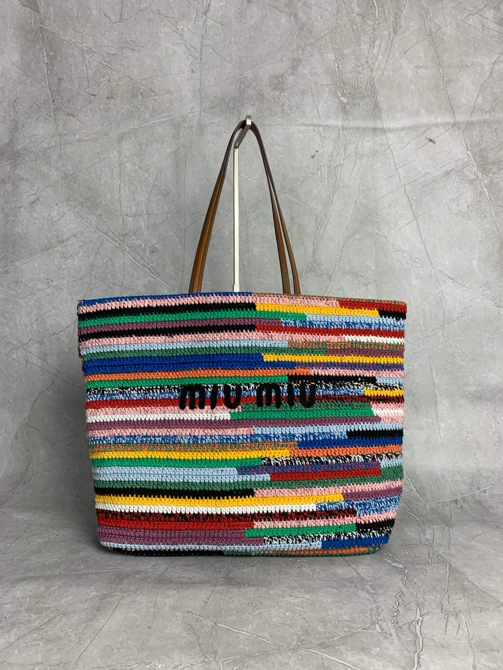 Woven Shoulder Bag - View 1